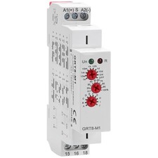 Multifunction Time Relay, 16A Delay ON Off GRT8-M1 AC DC GRT8-M1 AC/DC 12V-240V
