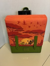 Mini Mochila Disney El Rey León Simba, Timón y Pumba Loungefly Nueva con Etiquetas