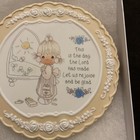 precious moments wall plaque This Is The Day The Lord Has Made MIB Free Shipping — photo 2