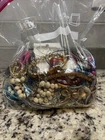 Vintage to Now Mystery Costume Jewelry Lot Wearable Junk Craft Art 2lbs 15oz