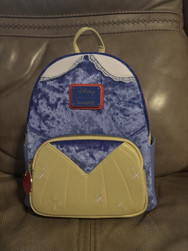 Loungefly Disney Snow White and the Seven Dwarfs Snow White Dress Backpack NWT