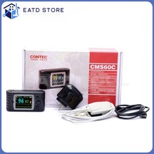 FDA CMS60C 24h Finger Pulse Oximeter SpO2 Blood Oxygen Sensor Heart Rate monitor