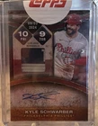 2025 Topps Kyle Schwarber Homegrown Heroes Autographs (Raw)