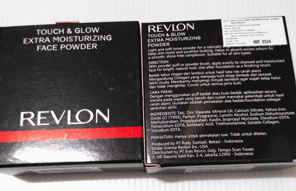 3 x 24 g. Revlon Touch & Glow Extra Moisturizing Face Powder TRANSLUCENT # 1 - Image 3 of 4