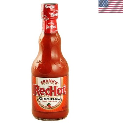 Authentic Buffalo-Style Hot Sauce - Frank's , 12 oz - Perfect for Wings!