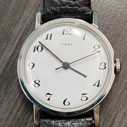 Timex Mercury 1970’s Watch - RUNS WELL - Vtg Timex Mercury Manual Wind Watch