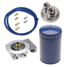 Remote Oil Filter Relocation Kit Horizontal Inoutlet Fits Fordmopar Remote Oil Filter Relocation Kit Horizontal Inoutlet Fits Fordmopar