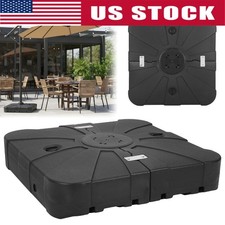35 x 35" Patio Outdoor Offset Umbrella Cantilever Umbrella Base