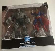 McFarlane Toys Batman Earth 1 Devastator & Superman 7    Figures