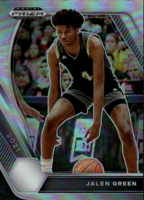 2021 Panini Prizm Draft Picks Jalen Green #4 Silver NBA G League Ignite 26D