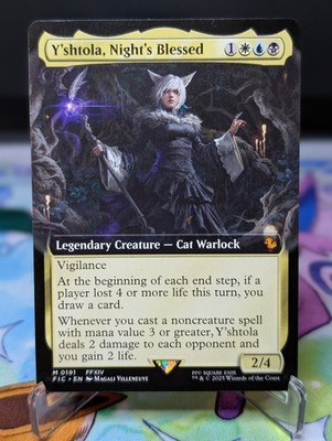 MTG Final Fantasy- Y'shtola, Night's Blessed 191 Borderless Regular