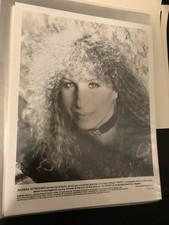 Vintage Barbra Streisand Yentl Movie Still 1983 B W Portrait Greg Gorman