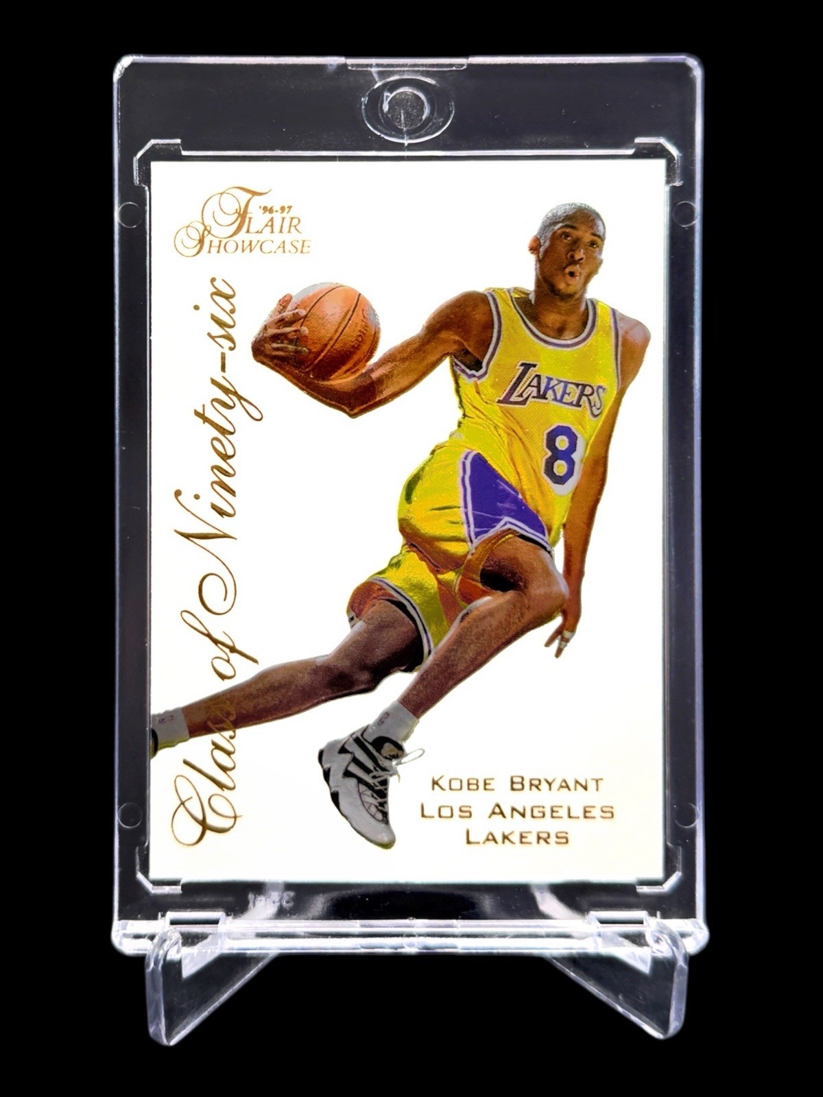 Kobe Bryant 1996 Flair Showcase #4 Class of '96 Price Guide