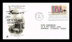 DR JIM STAMPS US COVER AIR MAIL 20C USA FIRST DAY ISSUE SCOTT C75 ARTCRAFT