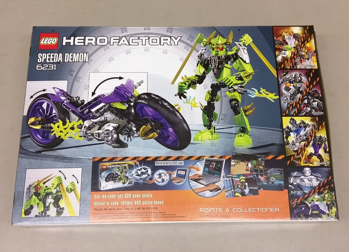 LEGO HERO Factory: Speeda Demon (6231) for sale online | eBay