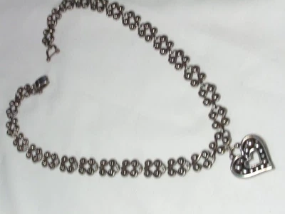 Brighton Argent Ton Coeur Pendentif Collier - Photo 1/4