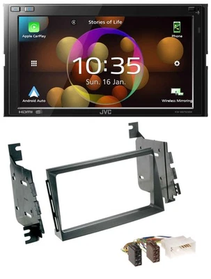 JVC DAB MP3 2DIN Bluetooth USB Autoradio für Hyundai Azera Japan USA Grandeur 06 - Bild 1 von 4