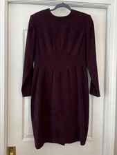 Positive Attitude Womens Size 8 purple Dress Ultrasuede Evening Work Office Wear