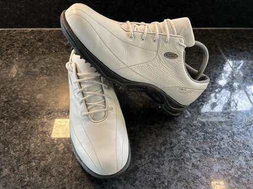 FootJoy EComfort Spikeless Golf Shoes Waterproof Leather. Size 7W - Picture 3 of 11