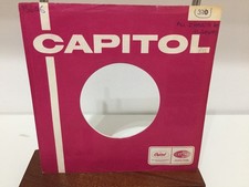 CAPITOL 7" VINYL RECORD SLEEVE VERY GOOD CONDITION
