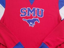 Champion SMU Southern Methodist University Mustangs Crewneck Sweatshirt Adult XL