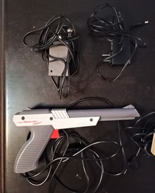 Nintendo NES-101 Top Loader Console Tested & Working With 10 Games