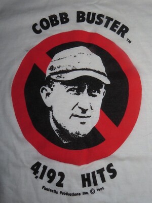 Vintage Ched Anvil Label 1985 COBB BUSTER HITS (MED) T