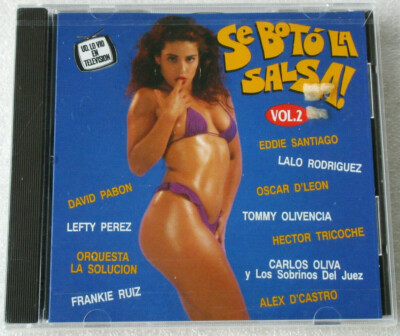 SE BOTO' LA SALSA ! VOL.2 V.A. CD 1992 GLOBO SONY LATIN LEFTY PEREZ FRANKIE RUIZ