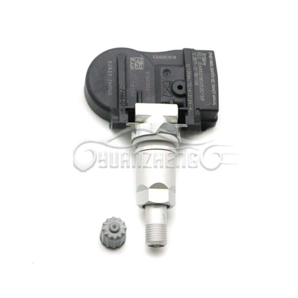 Juego de 4 SENSOR DE PRESIÓN DE NEUMÁTICOS TPMS 52933-2M000 315 MHz para Hyundai para Kia Foto 4 de 4
