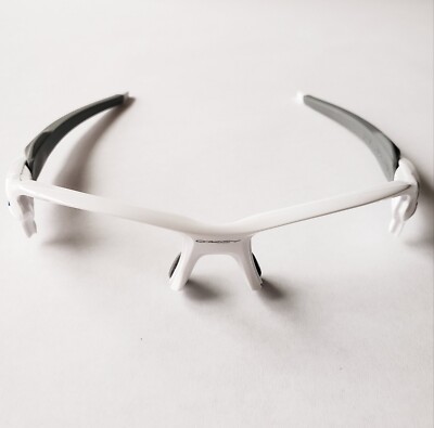 Oakley Flak 2.0 XL Polished White Blue Icons Replacement Frame