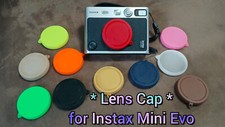   Lens Cap   Fujifilm Instax Mini Evo Dust Cover - Color Options Available