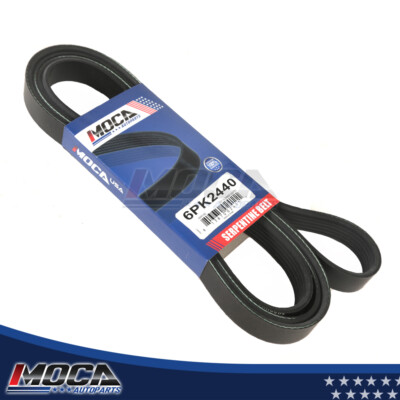 Serpentine Belt 6PK2440 Fit Chevrolet Express 1500 C2500 C3500 - Foto 7