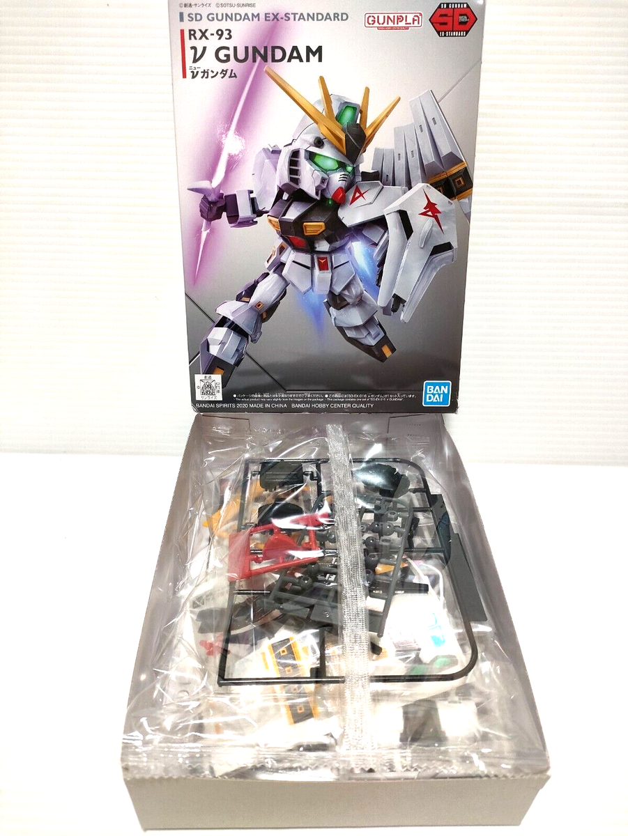 RX-93 NU GUNDAM Plastic Model BANDAI GUNPLA SD GUNDAM EX-STANDARD