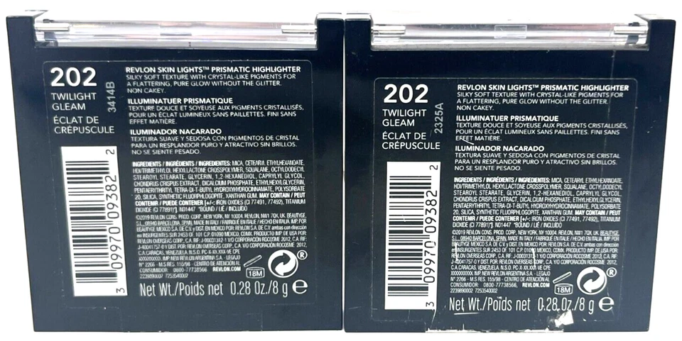 (2) Revlon Skin Lights Prismatic Highlighter 0.28 oz Sealed 202 - Twilight Gleam - Image 3 of 3