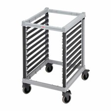 Cambro 2 / 1 Gastronorm Trolley in Grey Composite - 18 Pan Capacity - Short