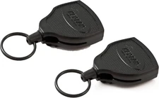 2 Pack -Key-Bak Super 48 Heavy Duty Retractable Reel w Kevlar Cord USA Made S48K