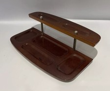 MCM Home Wooden Organizer Valet Bedroom Dresser Office Desk Top Storage