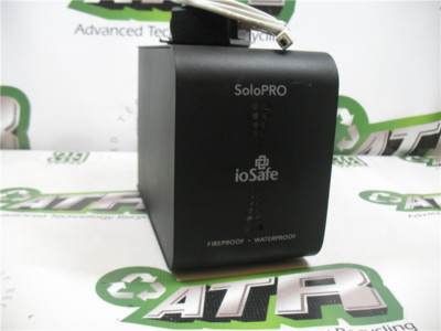SoloPRO ioSafe Fireproof 2TB External HDD WD Black WD2003FZEX 7200RPM w/ Cables