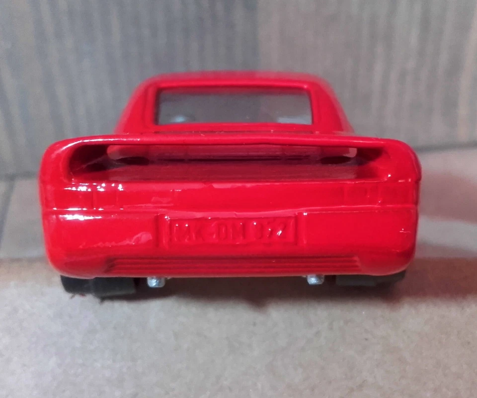 Siku #1068-1312 Porsche 959 S - ROSSA - Made in West Germany 1986 RESTAURATA - Immagine 4 di 4