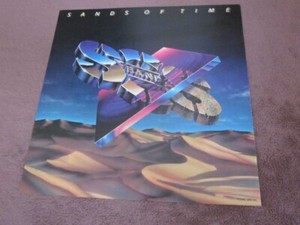 S.O.S. Band 1986 Sands Of Time 12x12 Promo 2-Sided Cover Flat Poster  