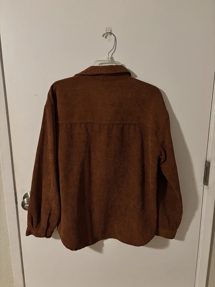 rusty Orange Button Up - Image 2 of 3