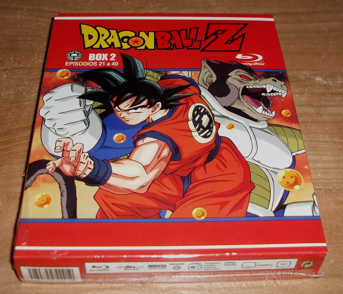 DVD Dragon Ball Z Box Blu Ray