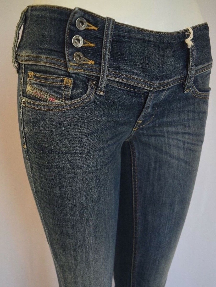 NEW $170 DIESEL CHEROCK Slim Bootcut Jean Woman SZ 26 X 32 NEW $170 DIESEL CHEROCK Slim Bootcut Jean Woman SZ 26 X 32