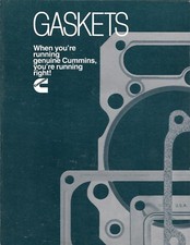 1980 Cummins Engine Company - Gaskets - Promo...