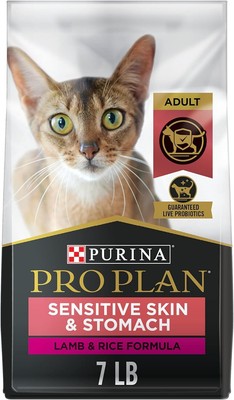 Purina Pro Plan Sensitive Skin and Stomach Cat 7 Pound (Pack of 1), Dry 
