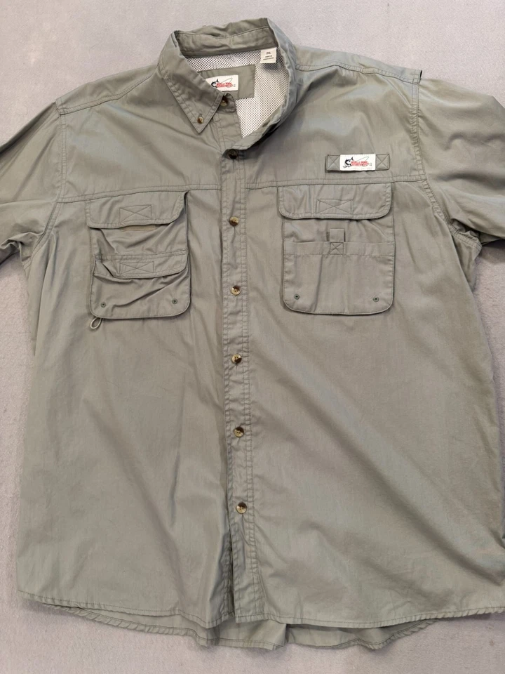 Рубашка на пуговицах мужская XXL Sage хлопок для активного отдыха походов спортсменов по всему миру - Изображение 3 из 4