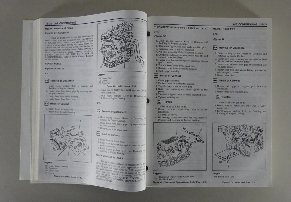 Taller Manual 3 Volumes Chevrolet Malibu/Oldsmobile Cutlass Desde 1998 - Imagen 4 de 4