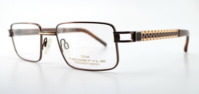 NEOSTYLE Brille Dynasty 502 959 53-20 20 140 Titan Copper Vintage 1990s Germany
