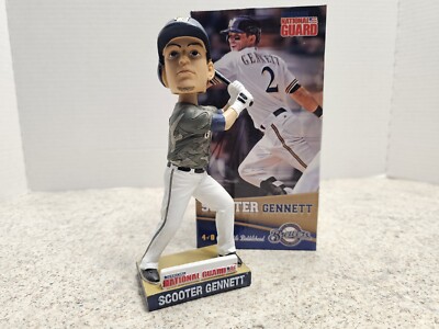 Scooter Gennett Milwaukee Brewers MLB 2014 SGA Bobblehead NIB