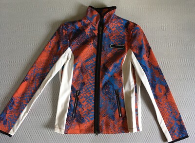 Sportalm Damen Winter innen Schnee Skijacke rot/blau Creme Gr. 40 neu Lettero